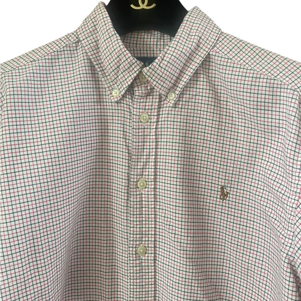 Ralph Lauren Youth Long Sleeve Button Up Shirt Size 14/16